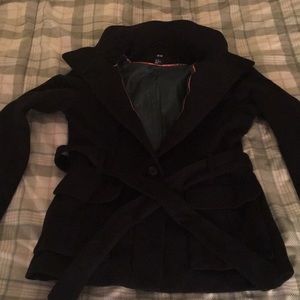 H&M belted wool coat